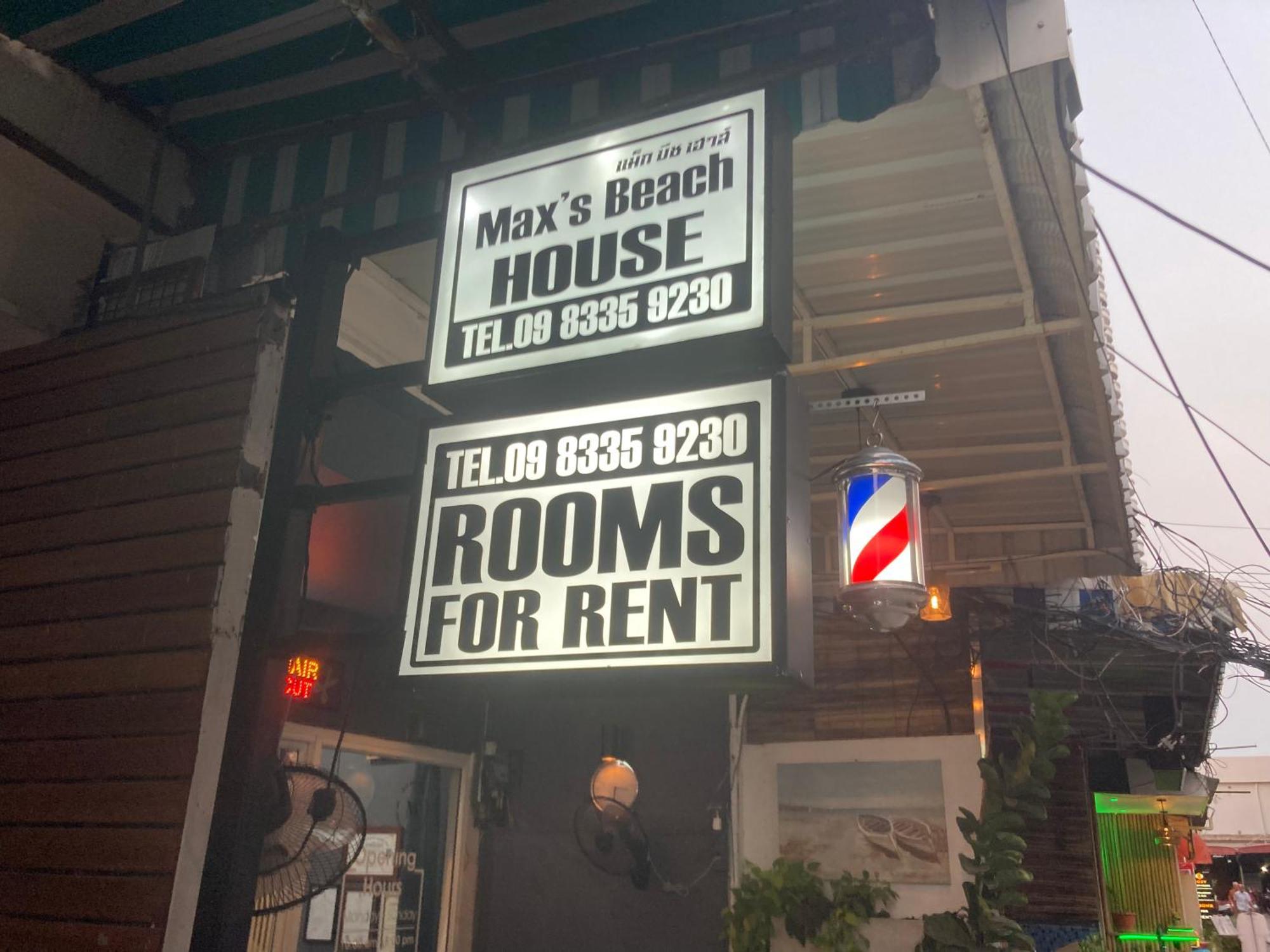 Max's Jomtien Beach House Pattaya Exterior foto